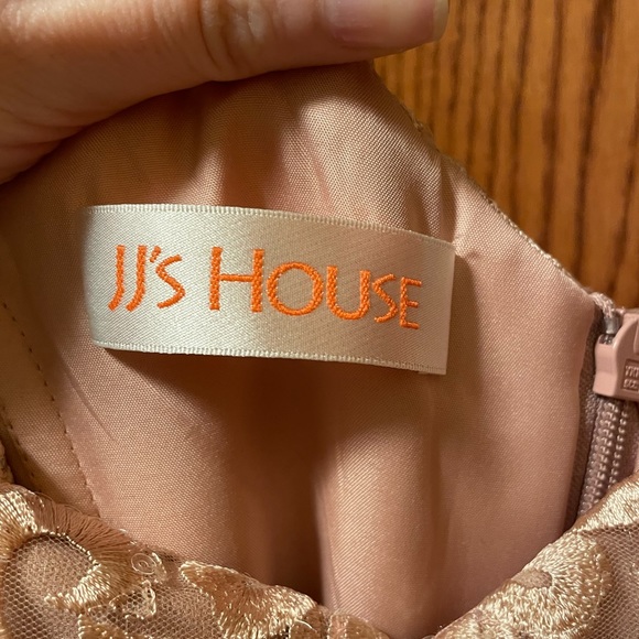 JJ’s House Special Occassion Gown Dusty Rose 3/4 sleeve - Picture 6 of 6